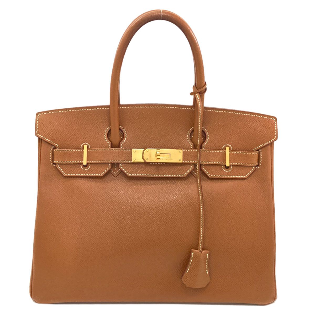 Hermes Birkin 30 Gold Handbag Courchevel