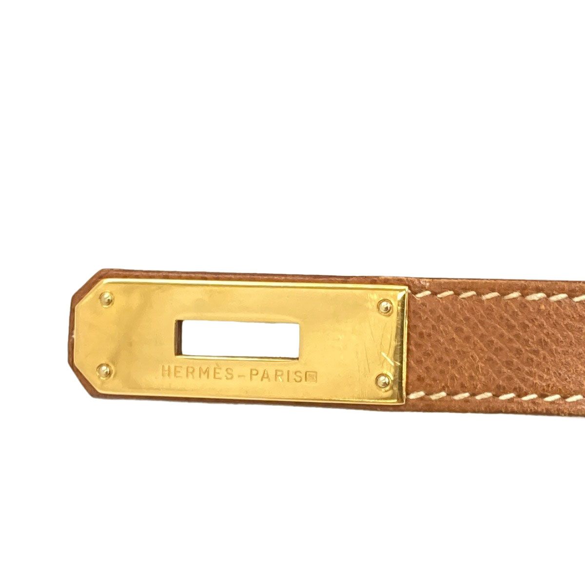 Hermes Birkin 30 Gold Handbag Courchevel — view 8