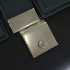 Bottega Veneta Piazza Small Intrecciato Leather 2-Way Bag Silver Green Blue — view 6