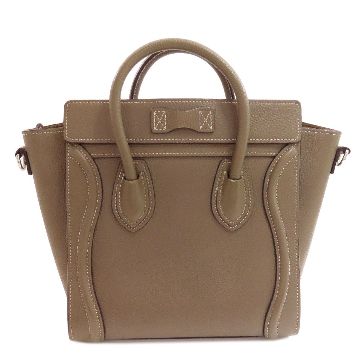 Celine Luggage Nano 2-Way Handbag Calf — view 2