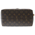 Louis Vuitton Monogram Jena PM Tote Brown Leather — view 4