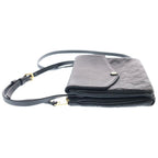 Louis Vuitton Monogram Empreinte Twice Leather Shoulder Bag Gold Black — view 3