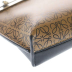 Loewe Anagram Missy Small Leather 2-Way Bag Silver Black Brown — view 5