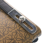 Loewe Anagram Missy Small Leather 2-Way Bag Silver Black Brown — view 6
