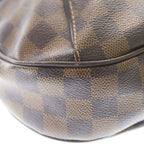 Louis Vuitton Damier Thames GM Shoulder Bag Leather Brown — view 5