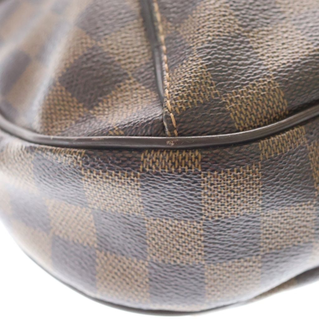 Louis Vuitton Damier Thames GM Shoulder Bag Leather Brown — view 5