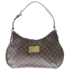 Louis Vuitton Damier Thames GM Shoulder Bag Leather Brown