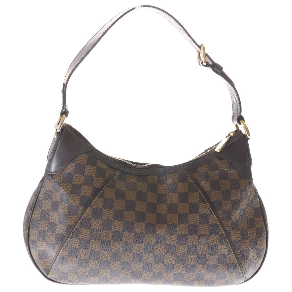 Louis Vuitton Damier Thames GM Shoulder Bag Leather Brown — view 2