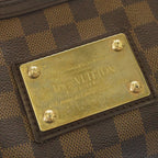 Louis Vuitton Damier Thames GM Shoulder Bag Leather Brown — view 6