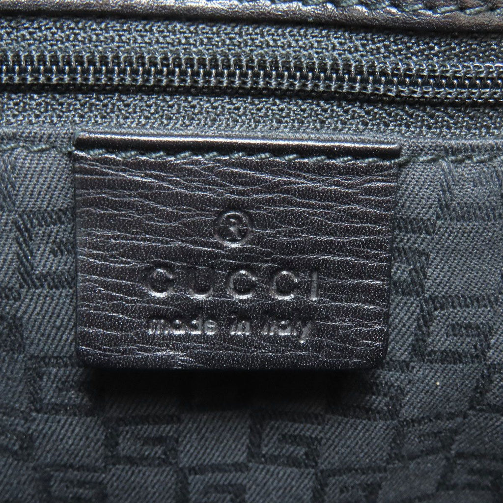 Gucci Logo Handbag Leather — view 6
