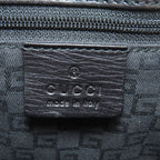 Gucci Logo Handbag Leather — view 6