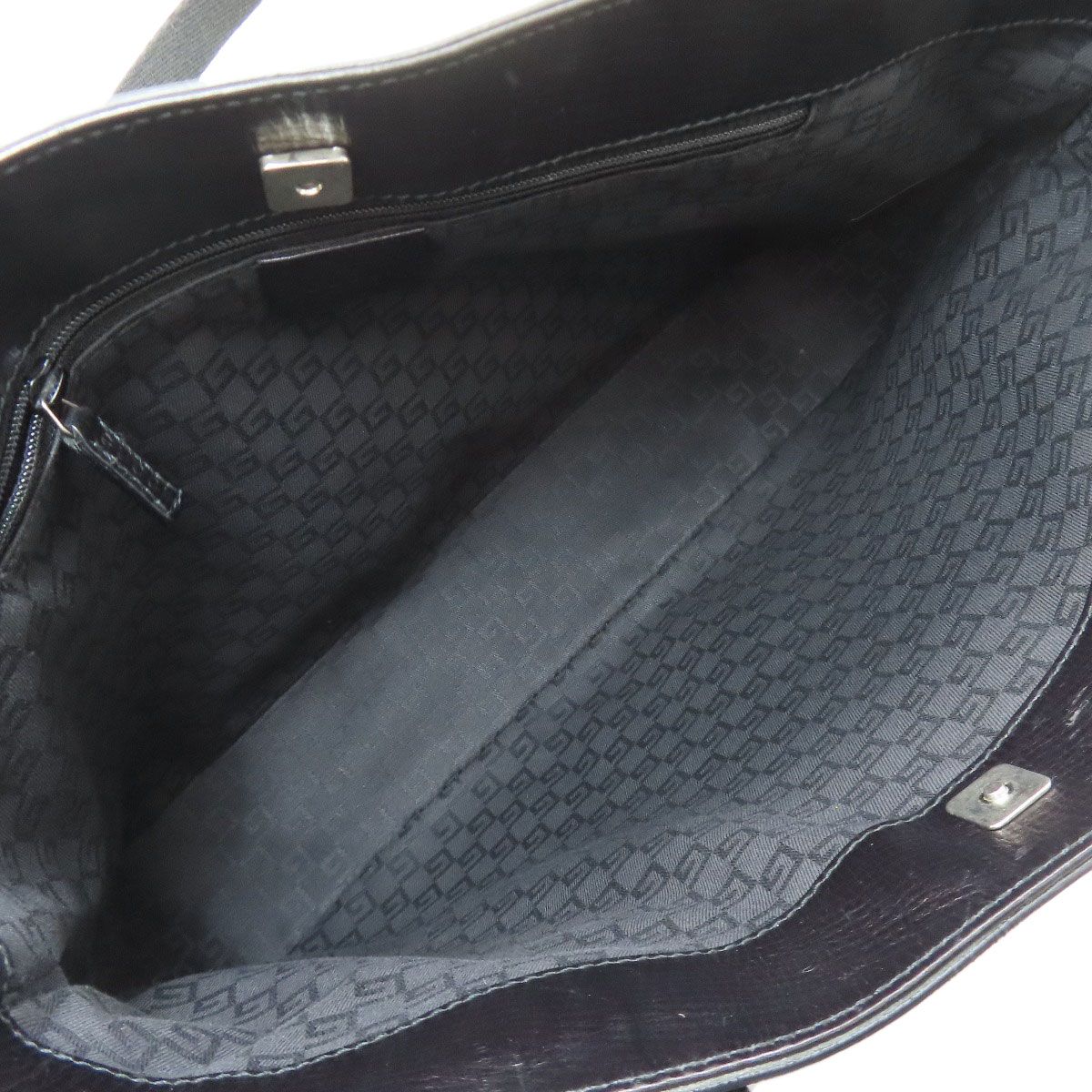 Gucci Logo Handbag Leather — view 5