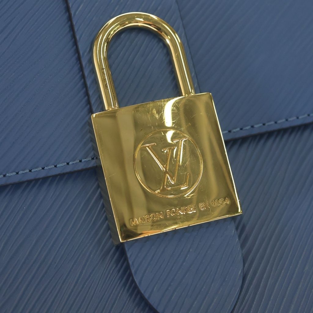 Louis Vuitton Epi Locky BB Leather 2-Way Shoulder Bag Blue — view 6