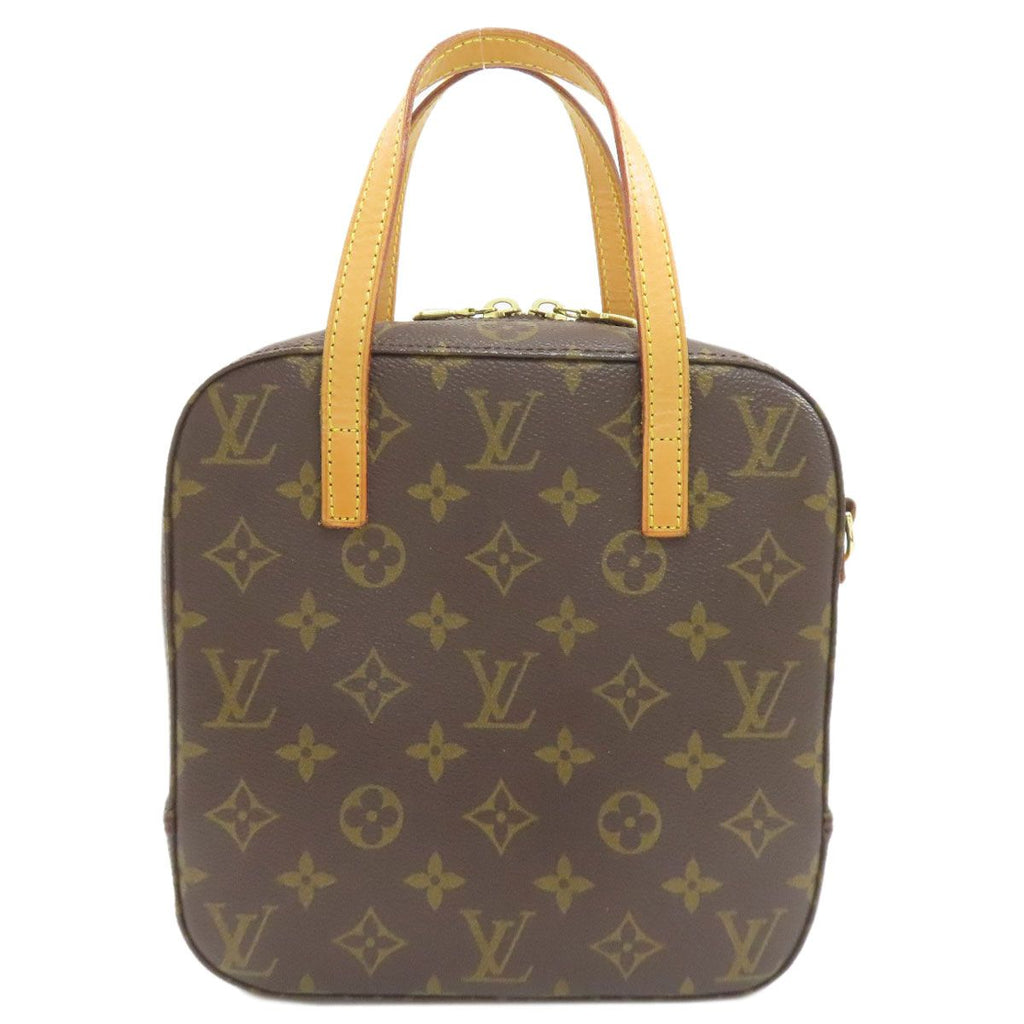 Louis Vuitton Spontini Handbag Monogram Canvas — view 2