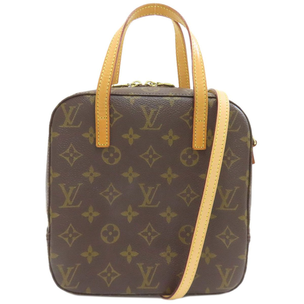 Louis Vuitton Spontini Handbag Monogram Canvas