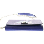 Louis Vuitton Epi Portefeuille Twist Chain Flamingo Leather Shoulder Bag Wallet — view 4