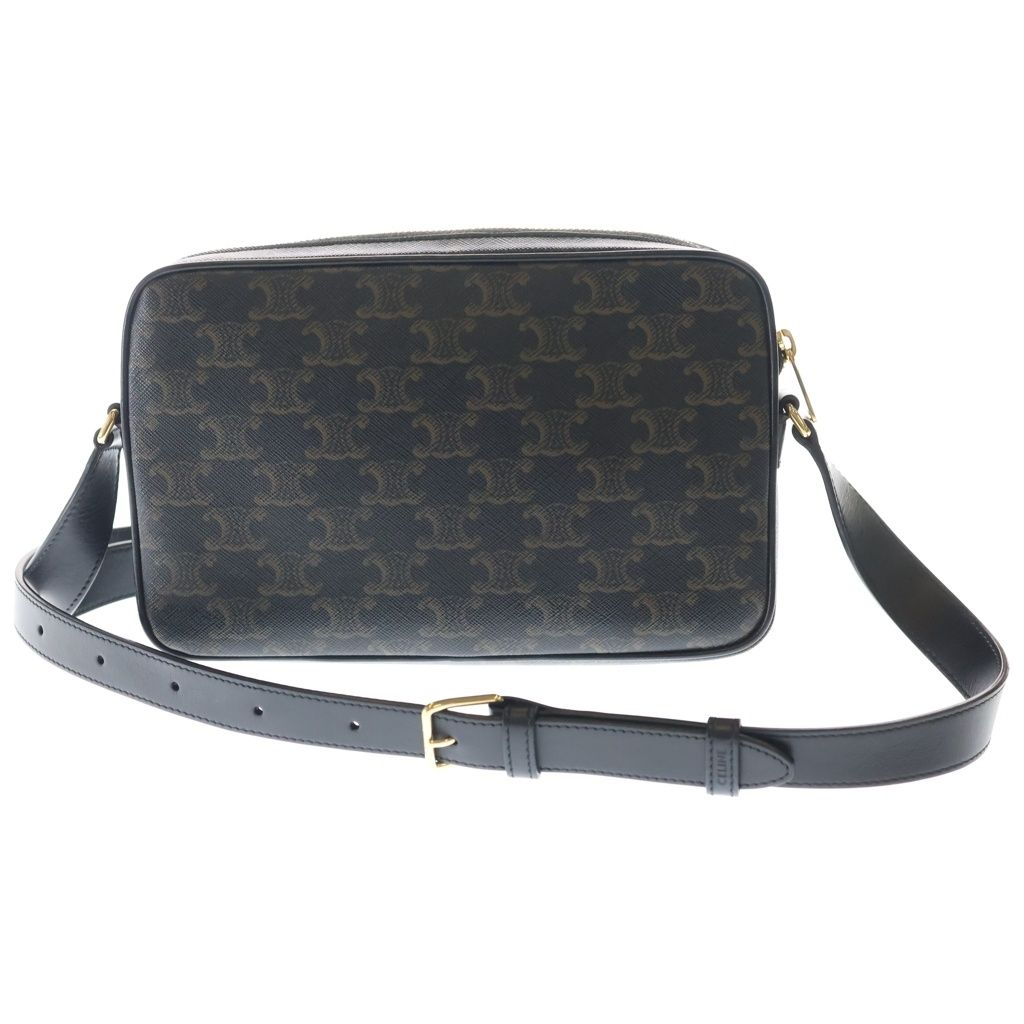 Celine Triomphe Shoulder Bag Brown — view 2
