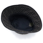 Fendi Zucca Pattern FF Logo Bucket Hat Brown — view 5