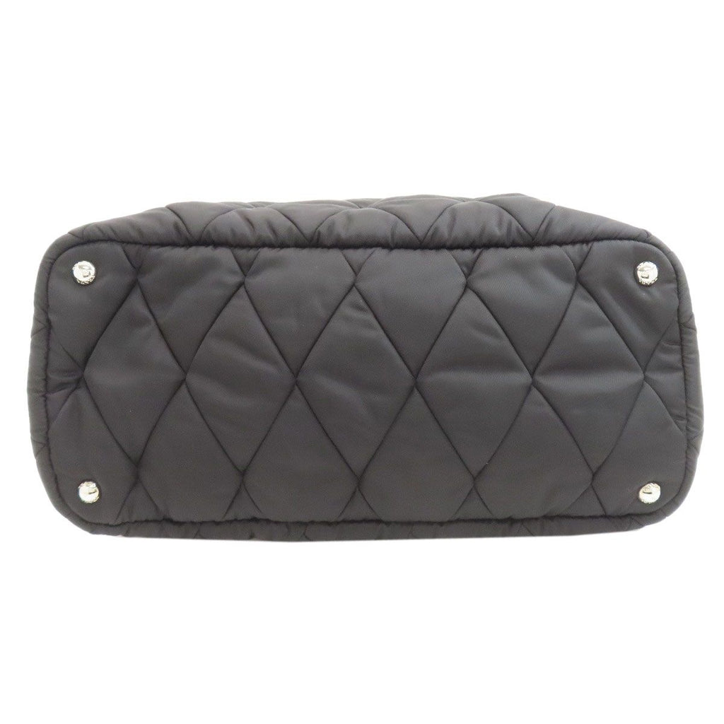 Prada Logo Quilted Tote Nylon — view 4