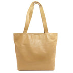 Chanel CC Logo Gold Tote Calf