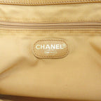 Chanel CC Logo Gold Tote Calf — view 6