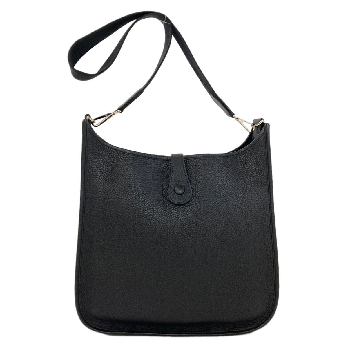 Hermes Evelyne 1 GM Silver Shoulder Bag Togo — view 2