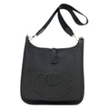 Hermes Evelyne 1 GM Silver Shoulder Bag Togo