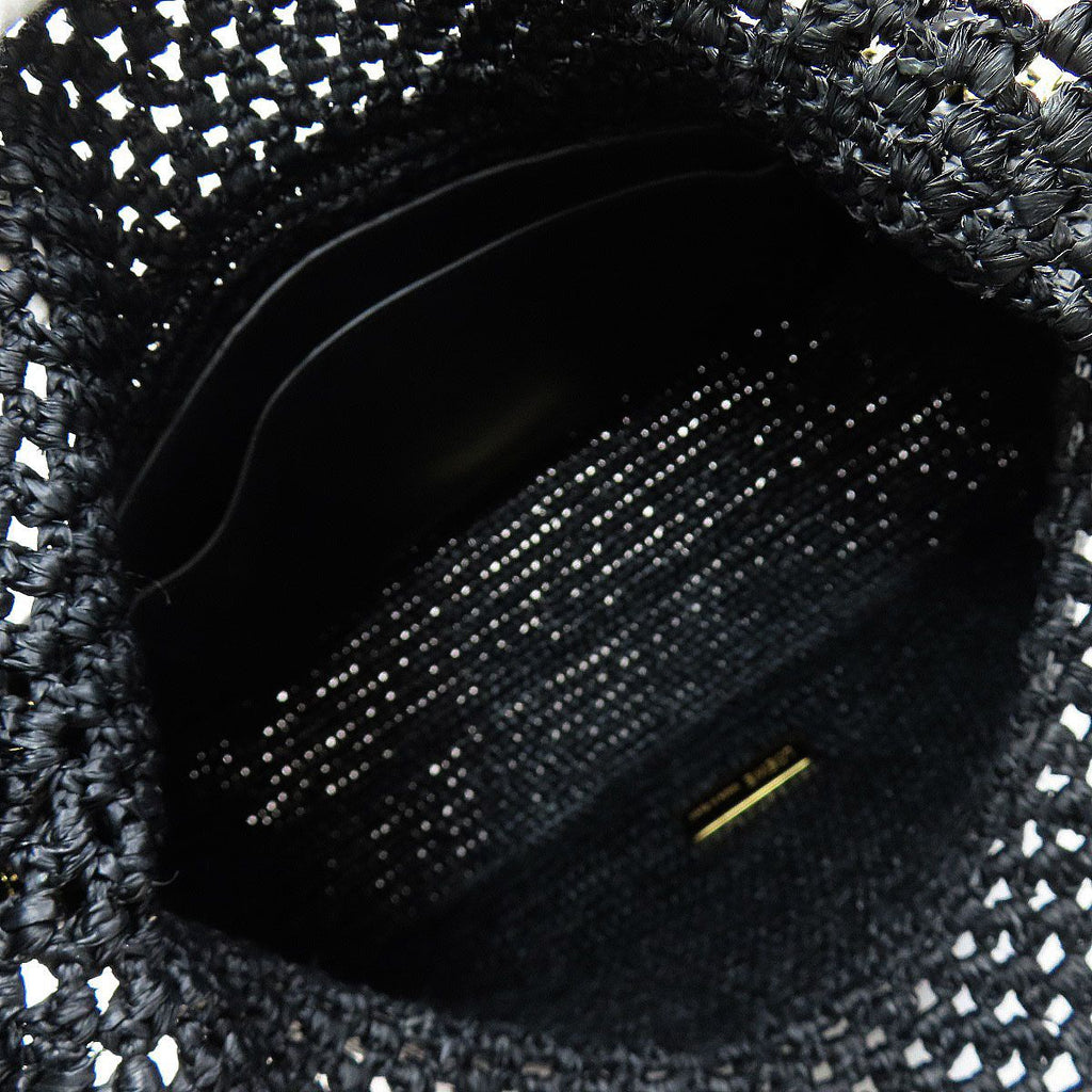 Loewe Ora 2-Way Handbag Raffia Leather — view 5