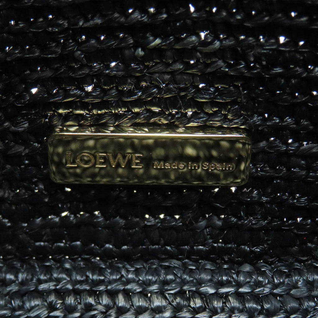 Loewe Ora 2-Way Handbag Raffia Leather — view 6