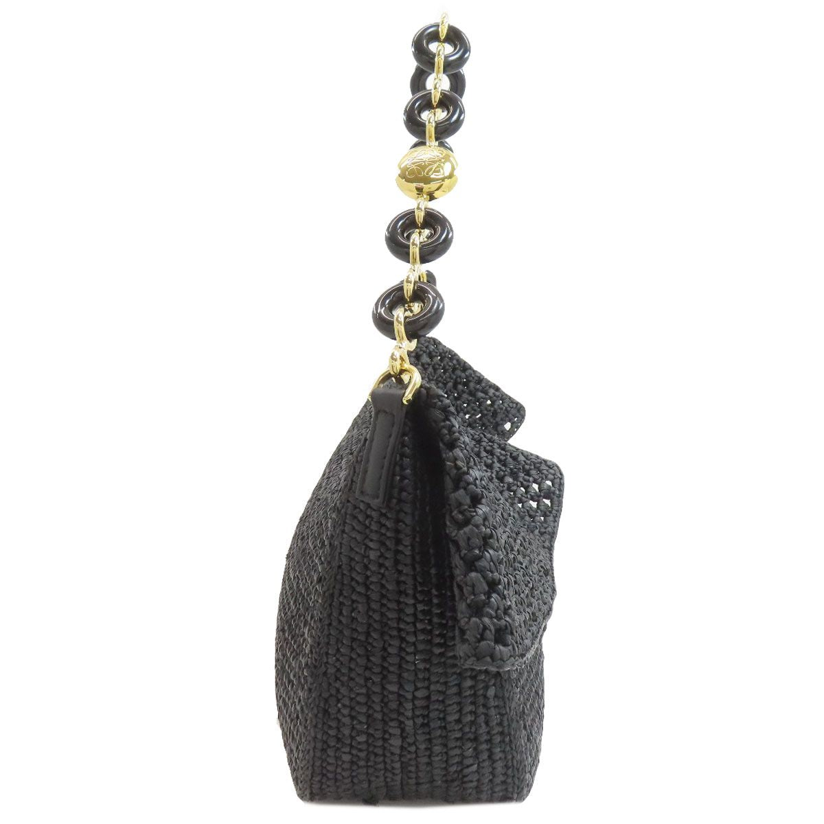 Loewe Ora 2-Way Handbag Raffia Leather — view 3
