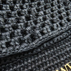 Loewe Ora 2-Way Handbag Raffia Leather — view 9