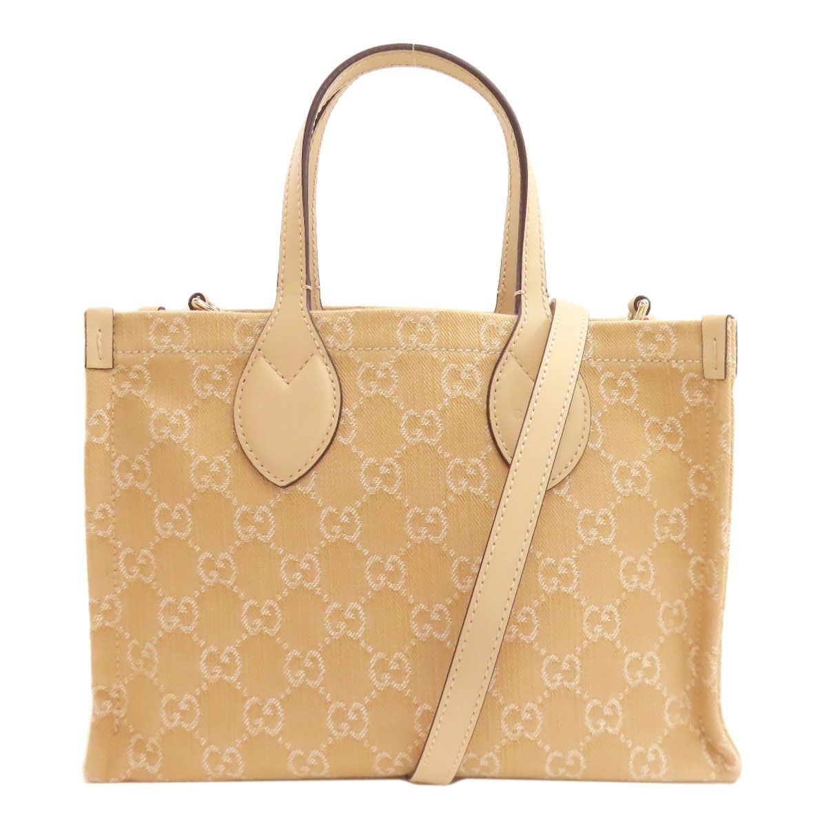 Gucci Ophidia 2-Way Handbag Canvas