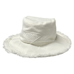 Prada Hat M White Cotton