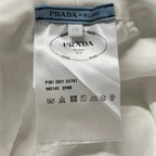 Prada Hat M White Cotton — view 5