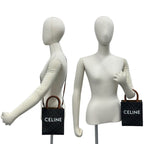 Celine Vertical Cover Mini Leather 2-Way Shoulder Bag Brown — view 2