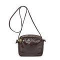 Loewevintage Anagram Crossbody Brown Calfskin Leather