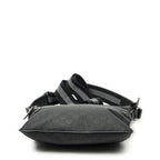 Gucci Web Square Nylon Messenger Black GG — view 6