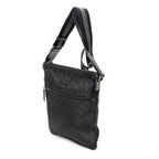 Gucci Web Square Nylon Messenger Black GG — view 2