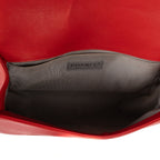 Chanel Wild Stitch Boy Red Quilted Calfskin Shoulder