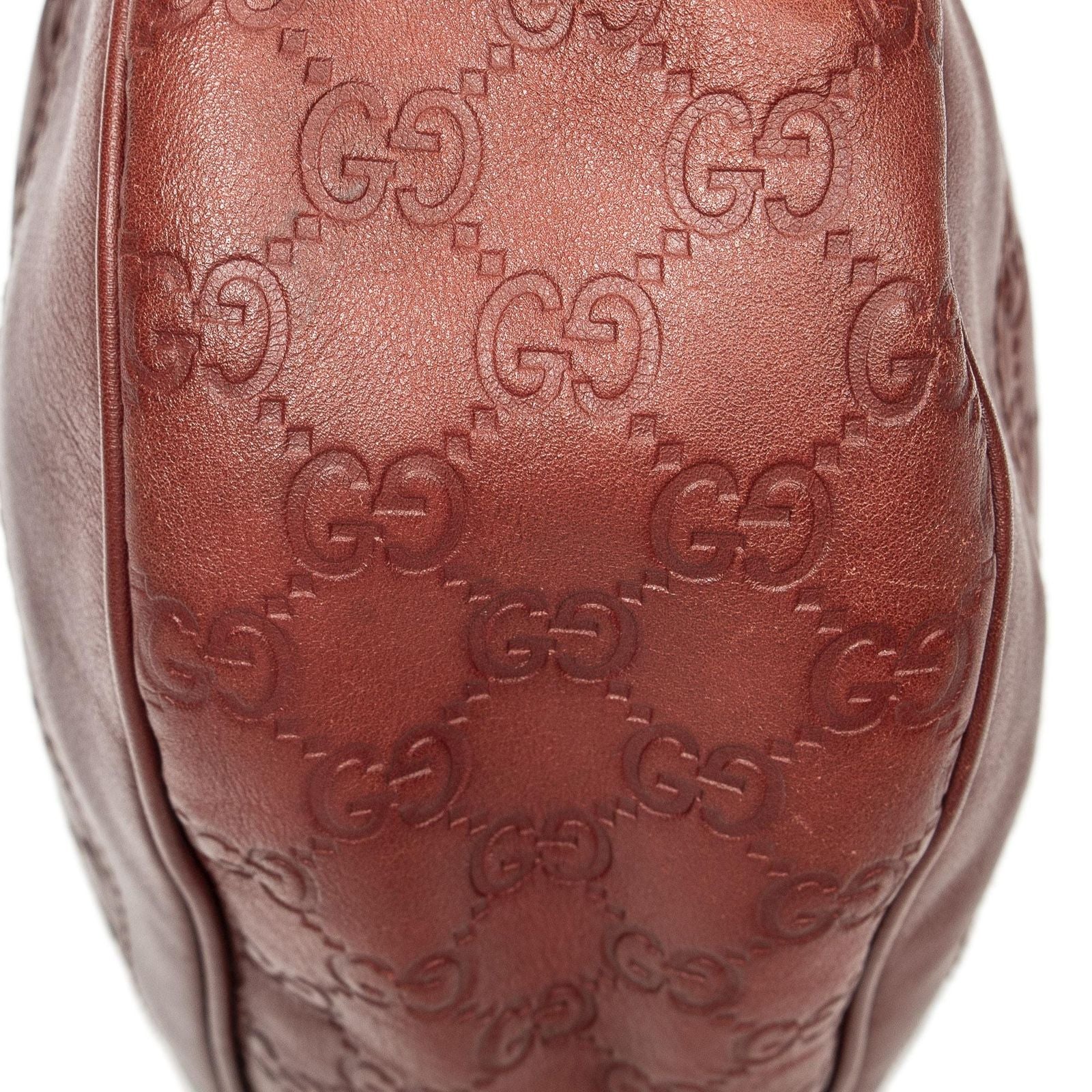 Gucci Charlotte Crossbody Shoulder Bag Red Guccissima — view 7