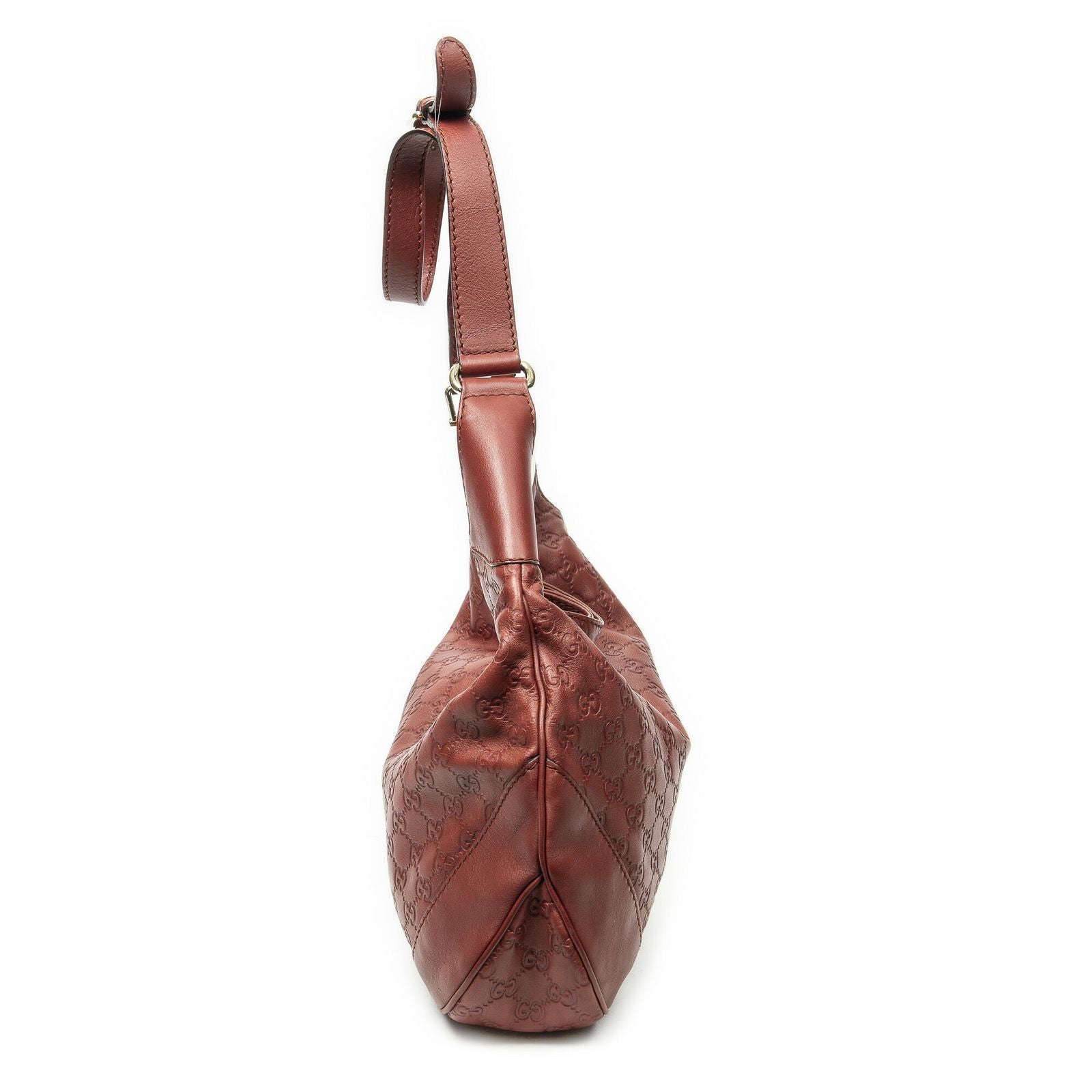 Gucci Charlotte Crossbody Shoulder Bag Red Guccissima — view 4