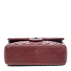 Chanel Maxi Quilted Double Flap Red Lambskin Leather — view 6
