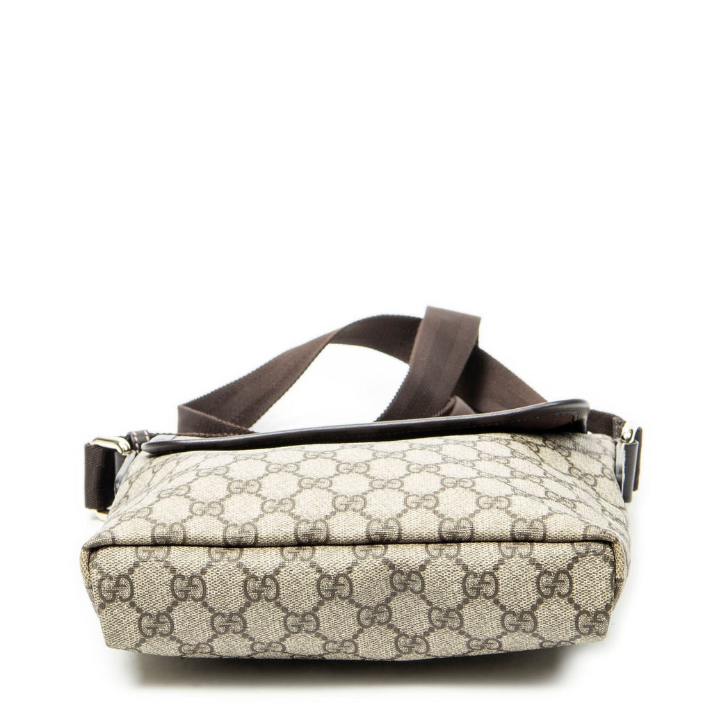 Gucci Small Messenger Beige Brown Supreme Canvas — view 6