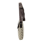 Gucci Small Messenger Beige Brown Supreme Canvas — view 3
