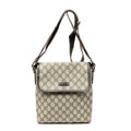 Gucci Small Messenger Beige Brown Supreme Canvas