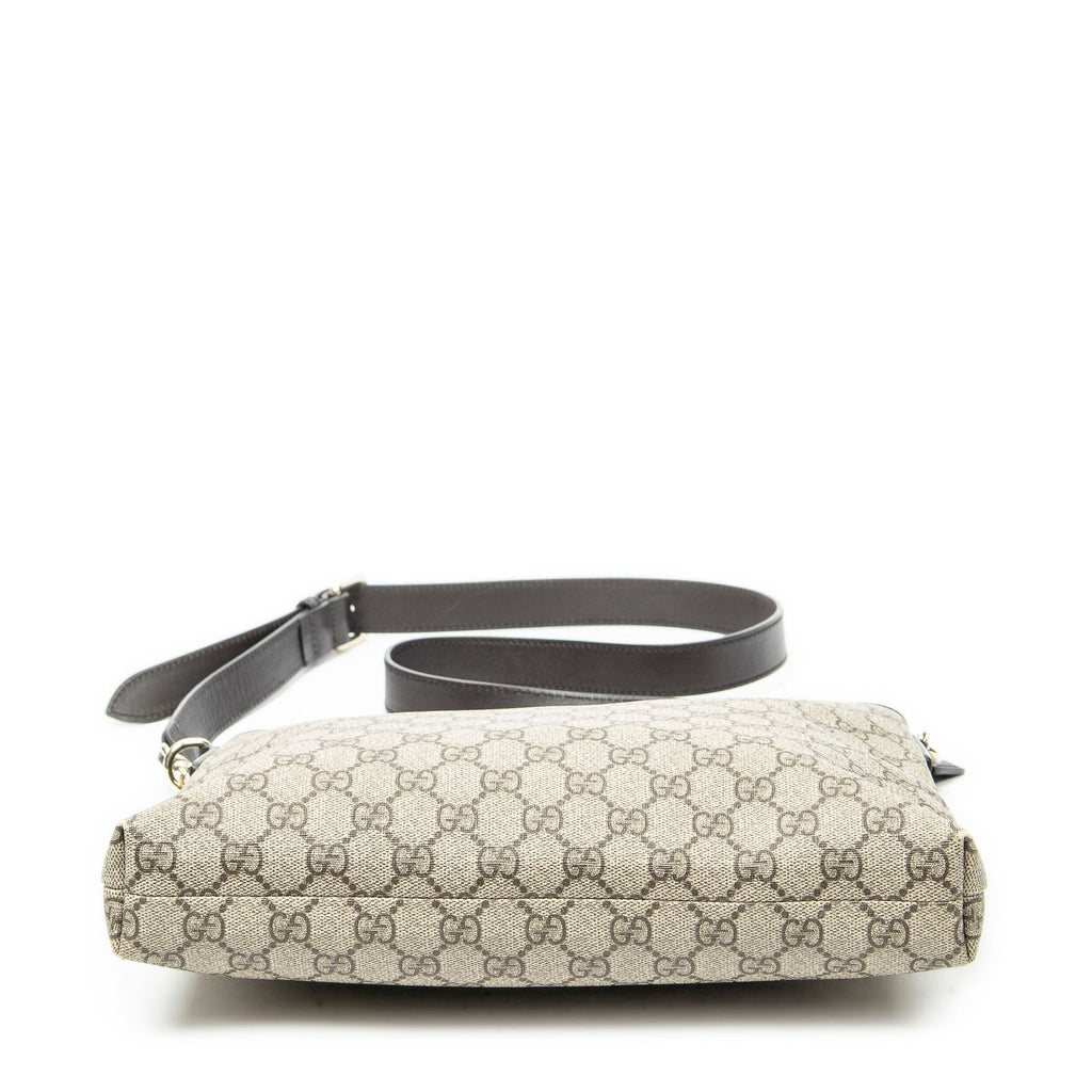 Gucci Anagram Slip Pocket Messenger Beige Brown Supreme Canvas — view 6