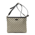 Gucci Anagram Slip Pocket Messenger Beige Brown Supreme Canvas