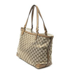 Gucci Craft Tote Beige Brown GG Canvas — view 2