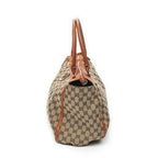 Gucci Abbey D-ring Zip Tote Beige GG Canvas — view 3