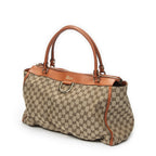 Gucci Abbey D-ring Zip Tote Beige GG Canvas — view 2